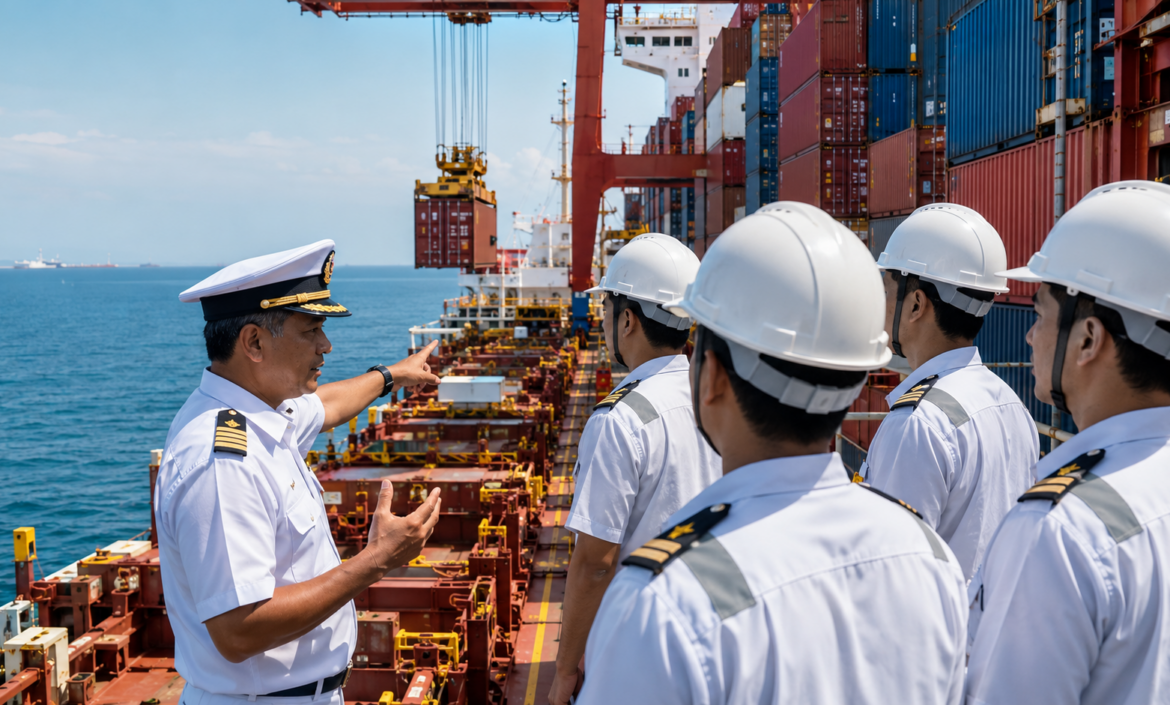 Container Ship Familiarization Training