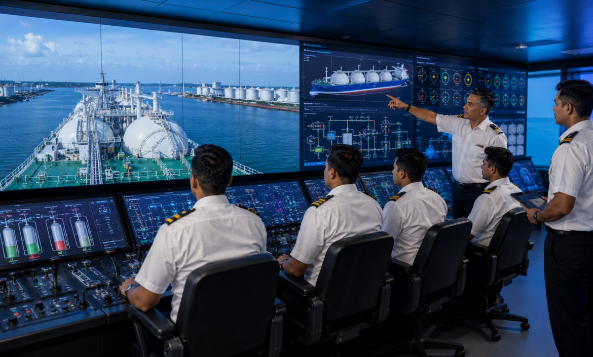 LCHS Gas Cargo Handling Simulator Course in Mumbai